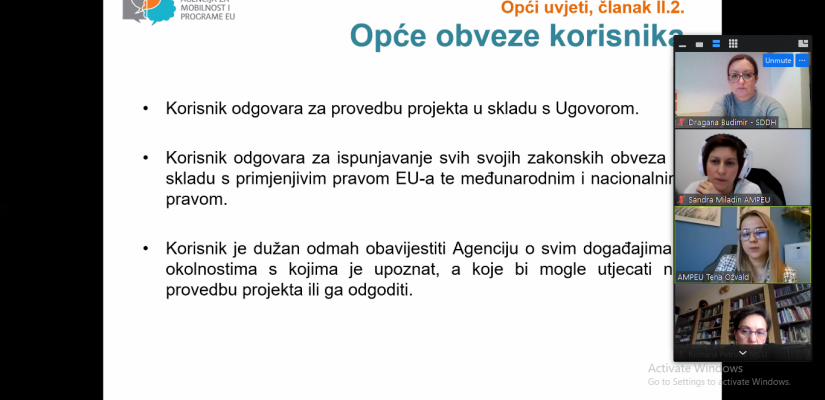 Početni sastanak za korisnike Erasmus+ programa